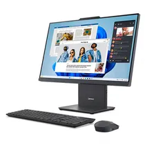 Desktop All In One Lenovo F0HN005CUS, Intel Core i5-13420H 3.40HZ (4.60GHZ), 8GB Ram, 512GB SSD, Tela 23.8" Touch Full HD (1920 X 1080) Ips, Windows 11 Home, Inglês, Luna Cinza