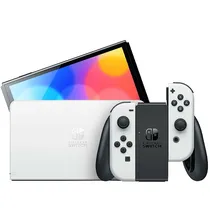 Console Portátil Nintendo Switch Oled HEG-001 (HKG) de 7.0" com 64GB - Branco/Preto
