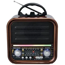 Megastar Radio Portatil RX720BTW 600W SD/USB/Bloetooth Marron