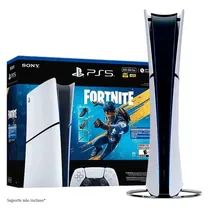 Console Sony Playstation 5 Slim CFI-2115B Edição Digital 825GB SSD 8K + Fortnite Flowering Chaos Bundle