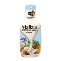 Sabonete Liquido Malizia Bagno Schiuma Leite de Coco 1L