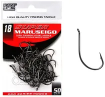 Anzol Marine Sports Super Maruseigo Black Nickel 18 com 50 Pçs