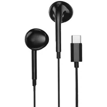 Fone de Ouvido com Fio G-Tide CW01 / USB-C / 1.2 Metros - Preto