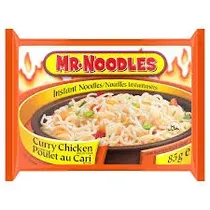 MR Noodles Fideo Instantaneo Chicken Curry 85GR