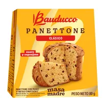 Mini Pan Dulce Bauducco Panettone Clasico Frutas 80GR