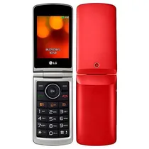 Celular LG G360 Dual Flip Vermelho Desbloqueado Dual Chip