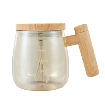 Copo Prosper Mixer PC-10 Electric Mixing / 400ML / Recarregavel - Vidro Dourado