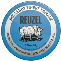 Pomada Reuzel Blue Strong Hold Strong Water Soluble - 95G