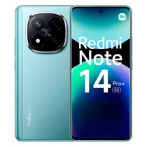 Smartphone Xiaomi Redmi Note 14 Pro+ 5G 256GB 12GB Ram Dual Sim Tela 6.67" - Verde (Software Chinês)