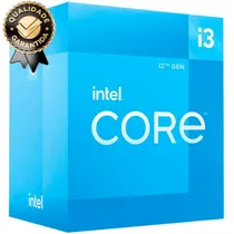 Processador Intel Core i3 12100F Socket LGA 1700 / 3.30GHZ / 12MB