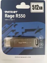 Patriot Pendrive Rage R550 9FE00148-PE512GR550DSAD 512GB