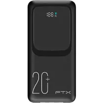Carregador Portátil FTX PB-20LCD-BK 20000MAH com Display LCD