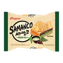 Sorvete Binggrae Samanco Green Tea Sanduíche 150ML