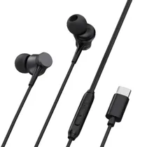 Fone de Ouvido G-Tide CW02 com Conector USB-C / Microfone - Black