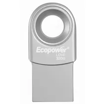 Ecopower Pendrive Love 32GB Gris
