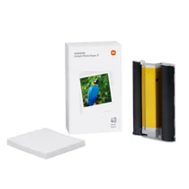Papel Fotográfico Instantâneo Xiaomi Instant Photo Paper 3" SD30 BHR6756GL - 40 Unidades - Branco