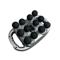 Massageador Muscular Eletrico Gun LU-4999 / 2000MAH / 15W / 9 Modos / Recarregavel - Cinza