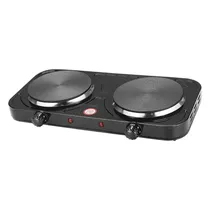 Fogão Elétrico Smartfy FG04B FG04B 2000W 2 Bocas Chapa 110V - Preto