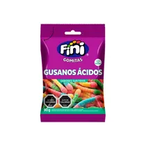 Fini Gomitas Gusanos Acidos 80G