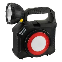 Lanterna Ecopower EP-8157 + Kit Ferramentas -Recarregável - Painel Solar - Preto