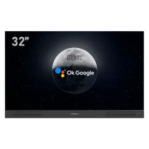 Smart TV LED Smartfy GTV32 / 32" / Full HD / HDMI / USB / com Soundbar / Google TV - Preto
