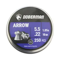 Balín Doberman Arrow 5.5MM 1.05GR 250 Piezas