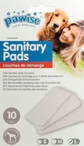 Toalhas Higiênicas para Cachorros L - Pawise Sanitary Pads 13038 (10 Unidades)