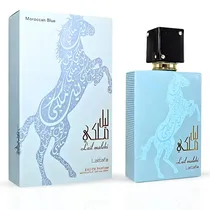 Perfume Masculino Lattafa Lail Al Maleki Moroccan Blue Edp 100ML