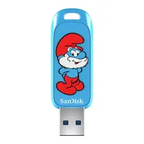 Pendrive Sandisk Smurfs Papa Smurf Edition 128 GB USB 3.2 SDCZIS-128G-G46