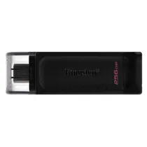 Pendrive Kingston 256GB Datatraveler 70 DT70/256GB USB 3.2 – Preto