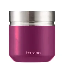 Terrano Guampa Acero Doble Capa Folkie AC403050147 Acero/Metal 170ML Deep Purple