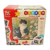 Cubo Jigsaw Rompecabezas de Animales