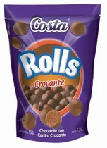 Chocolate Costa Rolls Crocante 150G