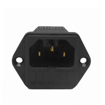 Furutech Conector FI-03(G) Iec Inlet com Fusível