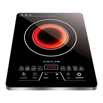 Fogão Elétrico Infravermelho Qylar Infrared Coker QY-0903 2000W 220V - Black
