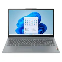Notebook Lenovo Ideapad Slim 3 82XQ00RSUS 15.6" Full HD Touch AMD Ryzen 5-7520U 512GB SSD 8GB Ram Windows 11 - Cinza