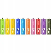 Pilha Xiaomi AAA LR03 com 10 Rainbow Alcalina