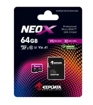 Cartão de Memória Keepdata Neox KDMSDC10U3V30A1/64 64GB