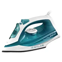 Ferro de Passar A Vapor Qylar Vapor Pro QY-2216 / 2000W / 110-127V ~ 50/ 60HZ - Branco/ Azul