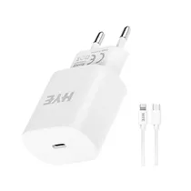 Carregador Hye HYEC180CL / USB-C A USB-C A Lightning