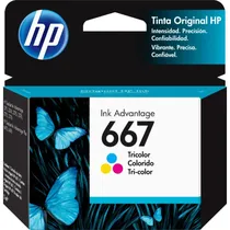 HP Cartucho de Tinta 667 3YM78AL 2ML Color