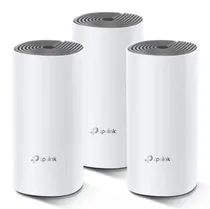 Sistema de Wifi TP-Link Deco E4 Whole Home Mesh Wifi AC1200 3 Unidades - Branco
