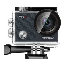 Câmera de Ação Akaso V50X - 4K - 20MP - Wi-Fi - Cinza
