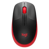 Mouse Logitech M190 910-005904 1000 Dpi Sem Fio - Vermelho