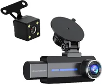 Câmera para Carro Satellite A-DVR007 de QHD 2.5K com Tela 3.16" 3 Lens
