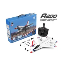 Aviao Wltoys F-16B Asa Fuxa Epp 2CH A200