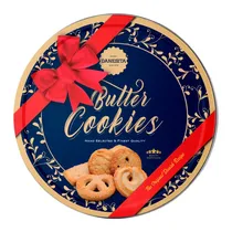 Biscoito Amanteigado Danesita Coleção Azul Lata 454G