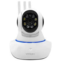 Câmera IP Satellite A-CAM005 com Wi-Fi e Microfone - Branca