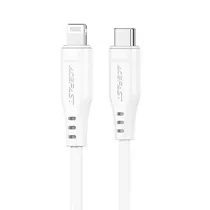 Cable USB-C Lightning Acefast C3-01 1.2M 30W Data Blanco