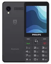Celular Philips 6000 Series Xenium E6808 DS 4G 2.8" - Black (Caixa Fea)